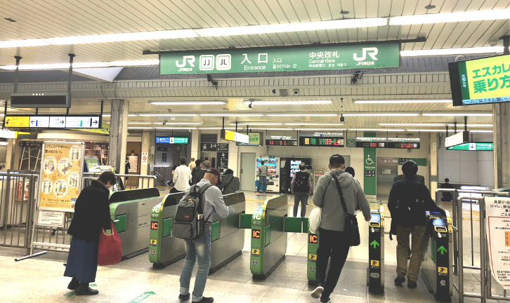 JR松戸駅中央改札